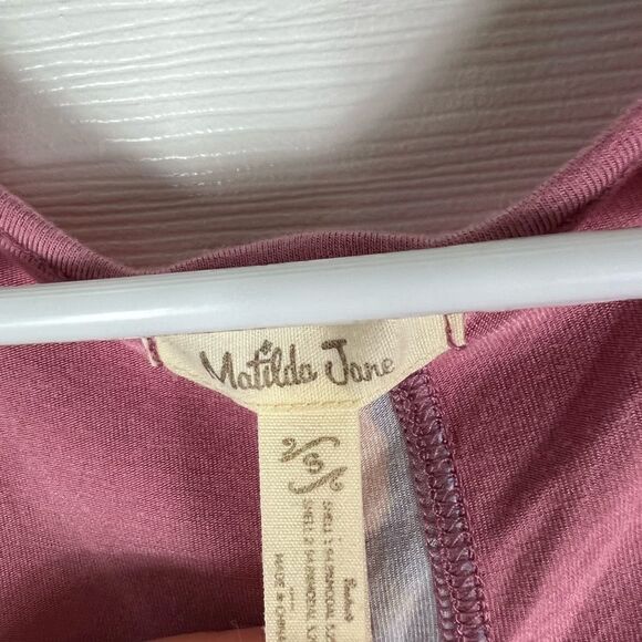 Matilda Jane Tiered Rose Blue Flower Tank Small - Picture 3 of 4